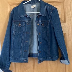 Loft Jean jacket size large